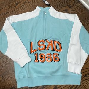 LSKD Alumni Oversized 1/4 Zip Sweatshirt